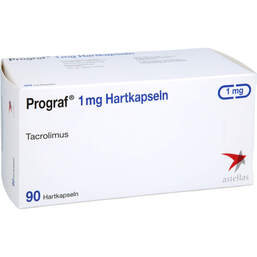 Abbildung: Prograf 1 mg Hartkapseln 90 St, Hartkapseln PZN 16623111