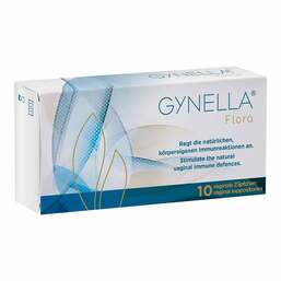Abbildung: Gynella Flora Vaginalsuppositorien Vaginalsuppositorien, 10 St PZN 16623973