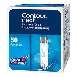 Abbildung: Contour Next Sensoren Teststreifen 50 St, Teststreifen PZN 16625191