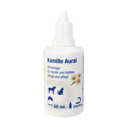 Abbildung: Kamille Aural Ohrreiniger für Hunde / Katzen Flüssigkeit, 60 ml PZN 16627801