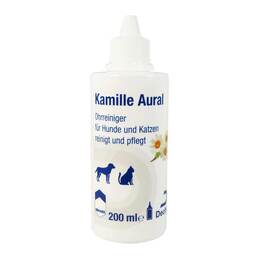 Abbildung: Kamille Aural Ohrreiniger für Hunde / Katzen Flüssigkeit, 200 ml PZN 16627824