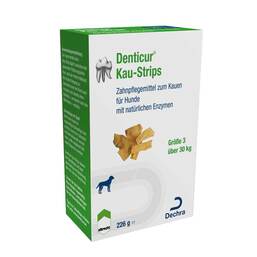 Abbildung: Denticur Kau-Strips Größe 3 für Hunde über 30 kg Streifen, 140 g PZN 16628054