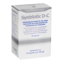 Abbildung: Synbiotic D-C Kapseln für Hunde / Katzen 50 St, Kapseln PZN 16628278