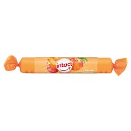 Abbildung: Intact Traubenzucker Pfirsich Rolle 40 g, Bonbons PZN 16629036