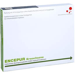 Abbildung: Encepur Erwachsene Fertigspritzen 10 St, Fertigspritzen PZN 16632624