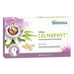 Abbildung: Sidroga CalmaPhyt® 425 mg Tabletten Überzogene Tabletten, 40 St PZN 16634445