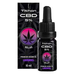 Abbildung: Tithon 5% Cbd Aroma-Öl Relax Öl, 10 ml PZN 16652905