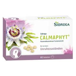 Abbildung: Sidroga CalmaPhyt® 425 mg Tabletten Überzogene Tabletten, 80 St PZN 16653230
