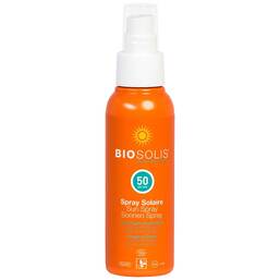 Abbildung: Bio Sonnencreme Spray LSF 50 + Biosolis Spray, 100 ml PZN 16657831