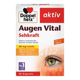 Abbildung: Doppelherz Augen Vital Sehkraft Kapseln Kapseln, 30 St PZN 16659161