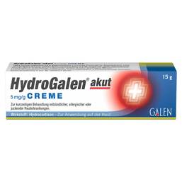 Abbildung: HydroGalen® akut 5 mg/g Creme 15 g, Creme PZN 16663783
