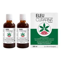 Abbildung: Eleu Curarina Tropfen 2X100 ml, Tropfen zum Einnehmen PZN 16666770