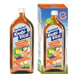 Abbildung: Knobivital mit Kurkuma und Holunder Bio 960 ml, Flüssigkeit PZN 16668912