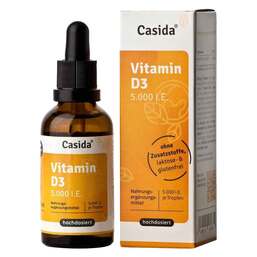 Abbildung: Vitamin D3 Tropfen 5000 I.E. 50 ml, Tropfen PZN 16672032
