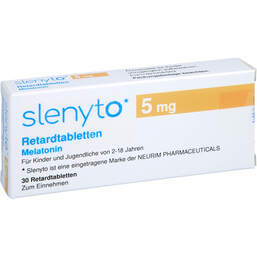 Abbildung: Slenyto 5 mg Retardtabletten 30 St, Retard-Tabletten PZN 16675444
