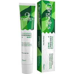 Abbildung: Zahnpasta Anti-Karies Kokos-Minze ohne Fluor Nord. 75 ml, Zahncreme PZN 16677087