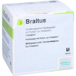 Abbildung: Braltus 10 µg + Zonda-Inhalat.Hartkapseln mit Pulver zur Inh. 30 St, Hartkapseln mit Pulver zur Inhalation PZN 16679040