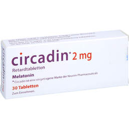 Abbildung: Circadin 2 mg Retardtabletten 30 St, Retard-Tabletten PZN 16679643