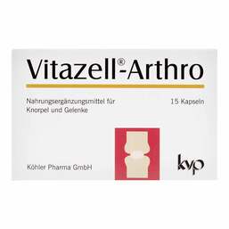 Abbildung: Vitazell-Arthro Kapseln 15 St, Kapseln PZN 16681700