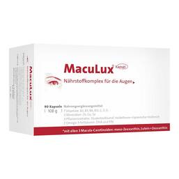 Abbildung: Maculux Kapseln 90 St, Kapseln PZN 16688027