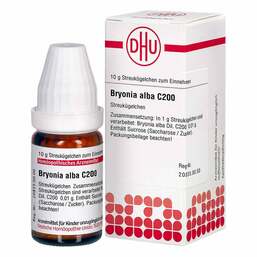 Abbildung: Bryonia Alba C 200 Globuli Globuli, 10 g PZN 16689481