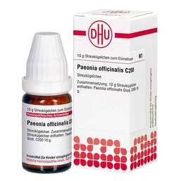 Abbildung: Paeonia officinalis C 200 Globuli 10 g, Globuli PZN 16692945