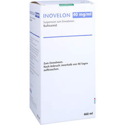 Abbildung: Inovelon 40 mg / ml Suspension zum Einnehmen 460 ml, Suspension PZN 16697902
