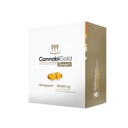 Abbildung: Cannabigold Cbd Kapseln Smart 10 mg Kapseln, 30 St PZN 16702388