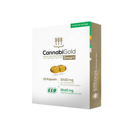 Abbildung: Cannabigold Cbd Kapseln Smart + Hopfen Kapseln, 10 St PZN 16702402