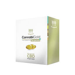 Abbildung: Cannabigold Cbd Kapseln Terpenes + 10 mg Kapseln, 30 St PZN 16702425