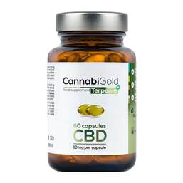 Abbildung: Cannabigold Cbd Kapseln Terpenes + 10 mg Kapseln, 60 St PZN 16702477