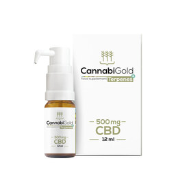 Abbildung: Cannabigold Cbd Terpenes + 500 mg Öl Öl, 12 ml PZN 16702483