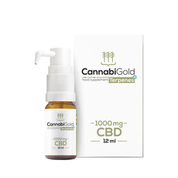 Abbildung: Cannabigold Cbd Terpenes + 1000 mg Öl Öl, 12 ml PZN 16702508