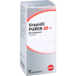 Abbildung: Urapidil Puren 90 mg Retardkapseln 100 St, Retard-Kapseln PZN 16702572
