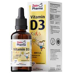 Abbildung: Vitamin D3 Tropfen 400 I.E. Tropfen zum Einnehmen, 10 ml PZN 16702945