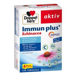 Abbildung: Doppelherz Immun plus Echinacea Depot Tabletten Tabletten, 120 St PZN 16708379