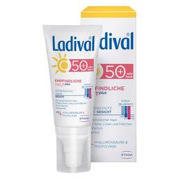 Abbildung: Ladival empfindliche Haut Plus LSF 50 + Creme Creme, 50 ml PZN 16708391
