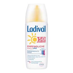 Abbildung: Ladival empfindliche Haut Plus LSF 50 + Spray Spray, 150 ml PZN 16708451