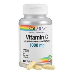 Abbildung: Vitamin C 1000 mg + Hagebutte + Acerola & Bioflavon.Kapseln  100 St, Kapseln PZN 16728695