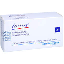 Abbildung: Clexane 4.000 I.E. 40mg / 0,4ml Ilo in einer Fertigspritze 10 St, Injektionslösung in einer Fertigspritze PZN 16731094