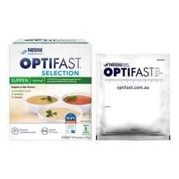 Abbildung: Optifast Selection Suppen 8X55 g, Pulver PZN 16742614