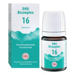 Abbildung: DHU Bicomplex 16 Tabletten 150 St, Tabletten PZN 16743105
