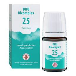 Abbildung: DHU Bicomplex 25 Tabletten 150 St, Tabletten PZN 16743200