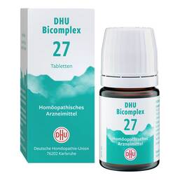 Abbildung: DHU Bicomplex 27 Tabletten 150 St, Tabletten PZN 16743223