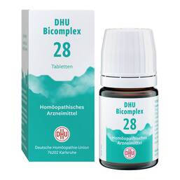 Abbildung: DHU Bicomplex 28 Tabletten 150 St, Tabletten PZN 16743246