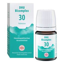 Abbildung: DHU Bicomplex 30 Tabletten 150 St, Tabletten PZN 16743269