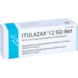 Abbildung: Itulazax 12 SQ-Bet Lyophilisat zum Einnehmen 90 St, Sublingualtabletten PZN 16749616