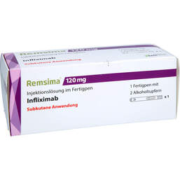 Abbildung: Remsima 120 mg Injektionslösung im Fertigpen 1 St, Injektionslösung PZN 16752096