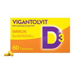 Abbildung: Vigantolvit Immun Filmtabletten Filmtabletten, 60 St PZN 16752328