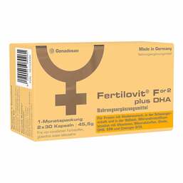 Abbildung: Fertilovit For2 plus DHA Kapseln 60 St, Kapseln PZN 16754439